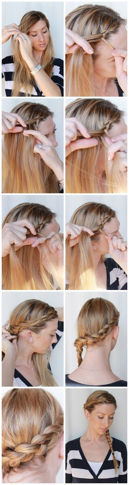 Due to the variability of how hair can be cut and stylized, this hairstyle will suit any. 21 Tutorials For Styling Wrap Around Braids Pretty Designs