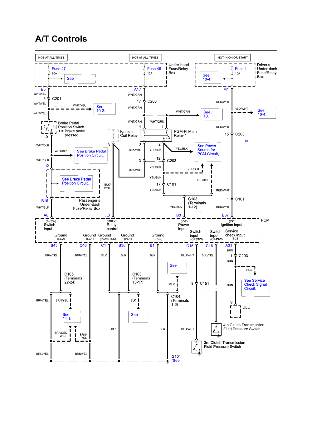 1996 honda civic drivers door wiring harness diagram Honda Pilot Wire Diagram Data Wiring Diagrams Top