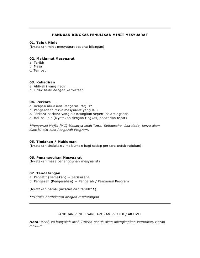 Contoh Buku Program Ringkas - JobsDB
