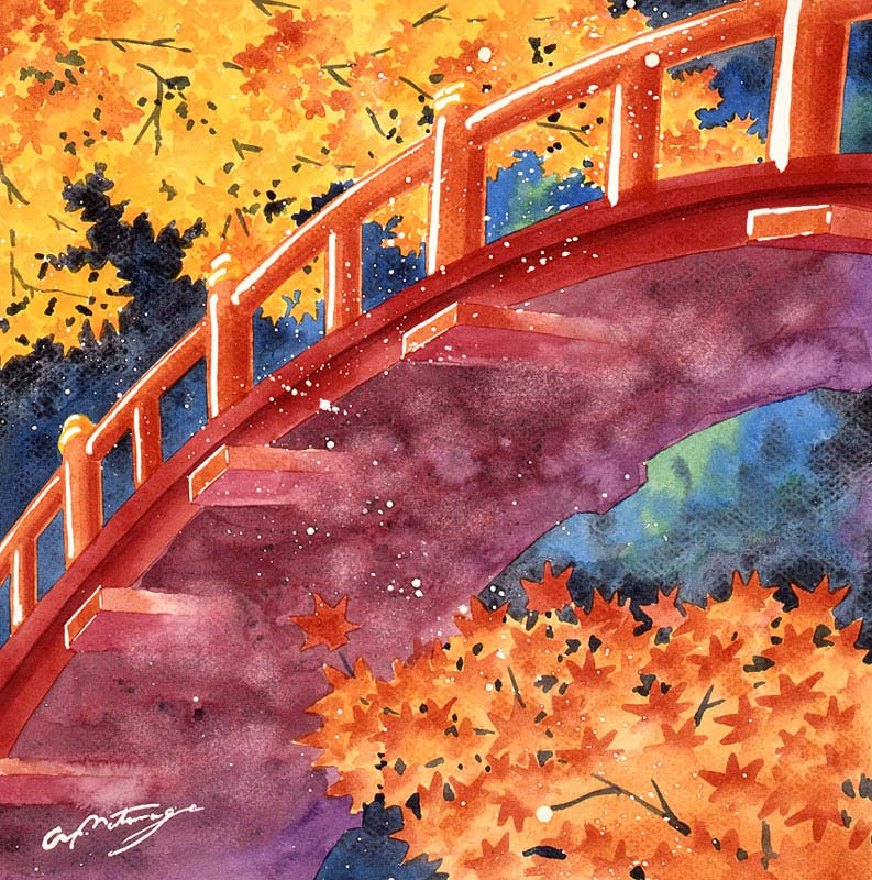 かわいいディズニー画像 上紅葉 風景 イラスト