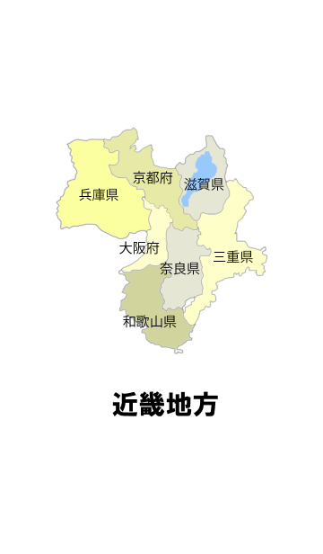 トップ100地図 近畿地方 美しい花の画像