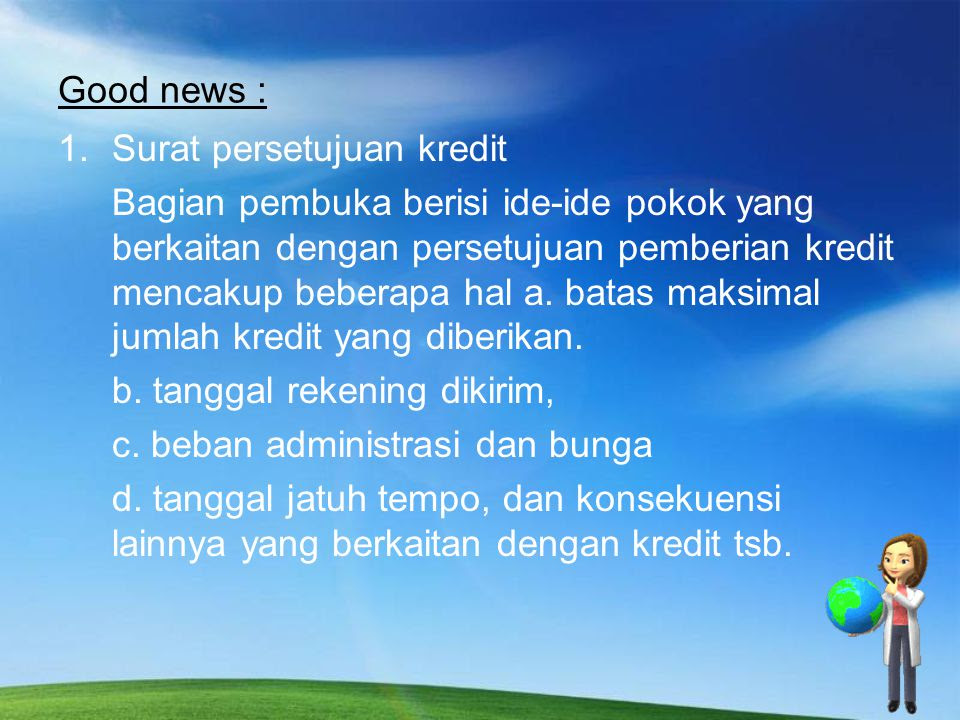 Contoh Pesan Good News Dan Goodwill