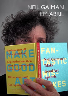 Neil Gaiman em abril