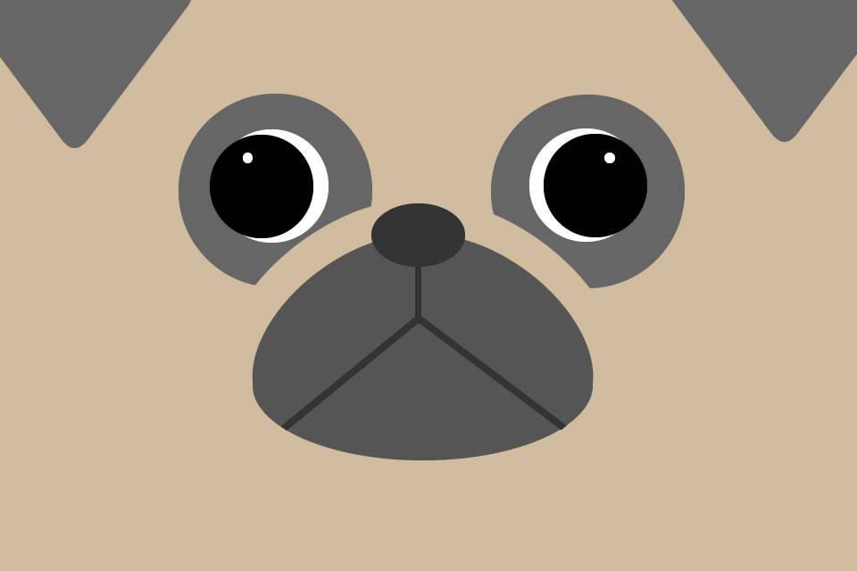 ディズニー画像ランド 最新パグ 壁紙 Iphone イラスト