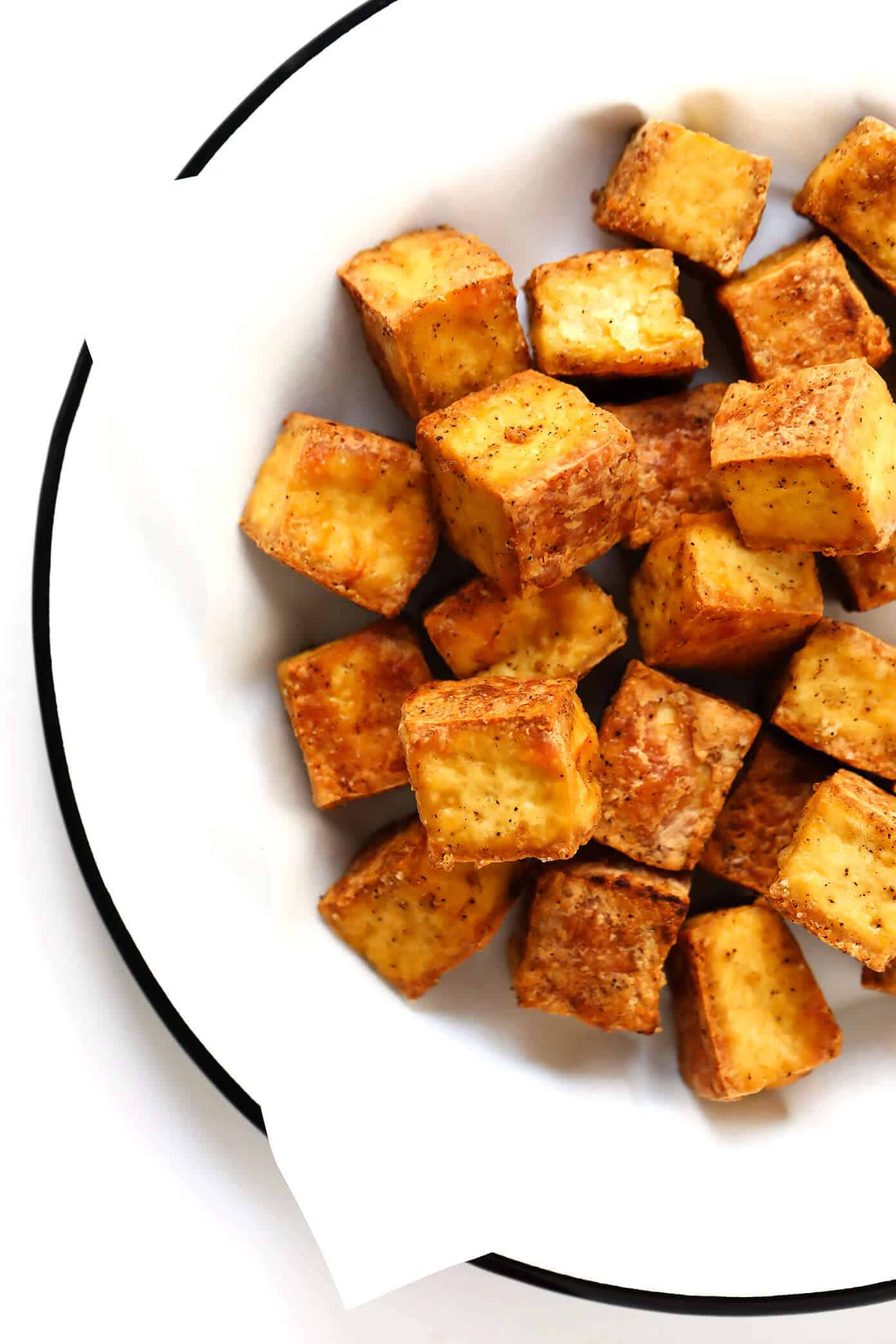 This vegan substitute is perfect in lasagna, tacos, soup and more. How To Make Baked Tofu Gimme Some Oven