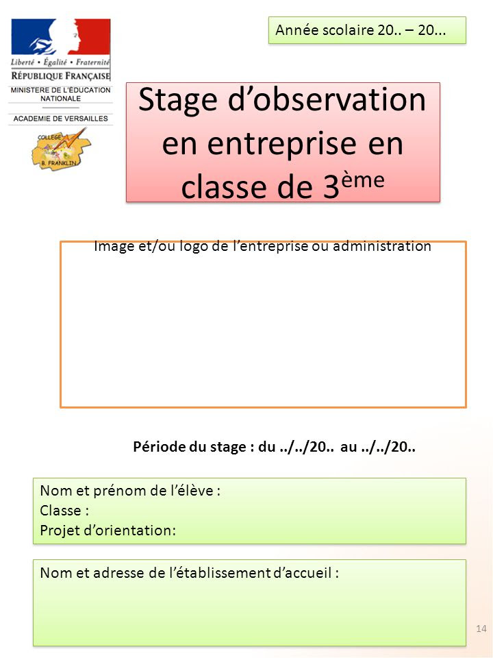 Lettre De Motivation Stage D'observation Mairie - Soalan x
