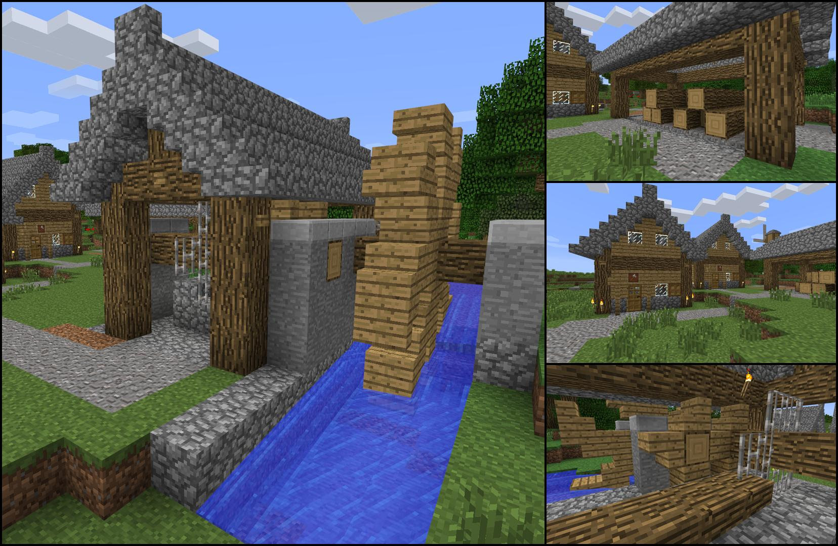 The precision sawmill is used for reclaiming wood from wooden items and turn logs into planks with a 50% better yield (6 instead of 4). My Growing Town Needed A Sawmill Minecraft
