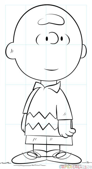 Wanna learn how to draw snoopy in 15 simple steps? Wie Zeichnet Man Charlie Brown Zeichnen Lernen Schritt Fur Schritt Fur Kinder