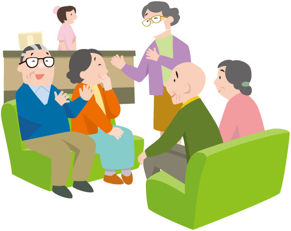 美しい花の画像 新鮮なイラスト 病院 待合室