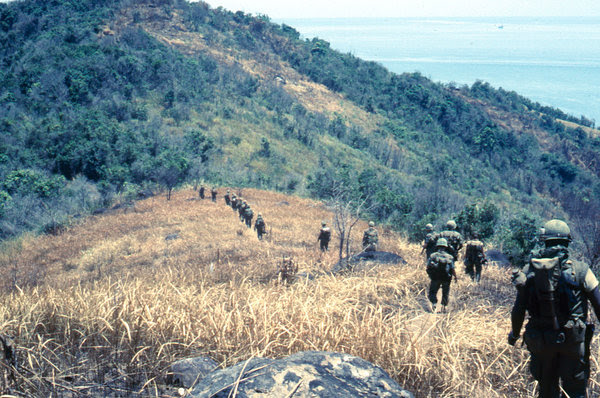 Marines near Con Thien, 1967.