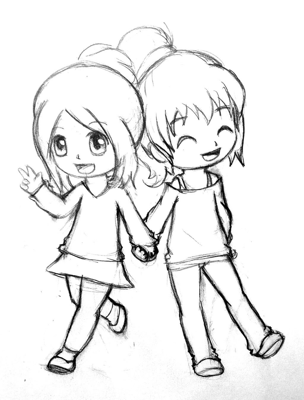 Anime Drawings Friends Manga Expert