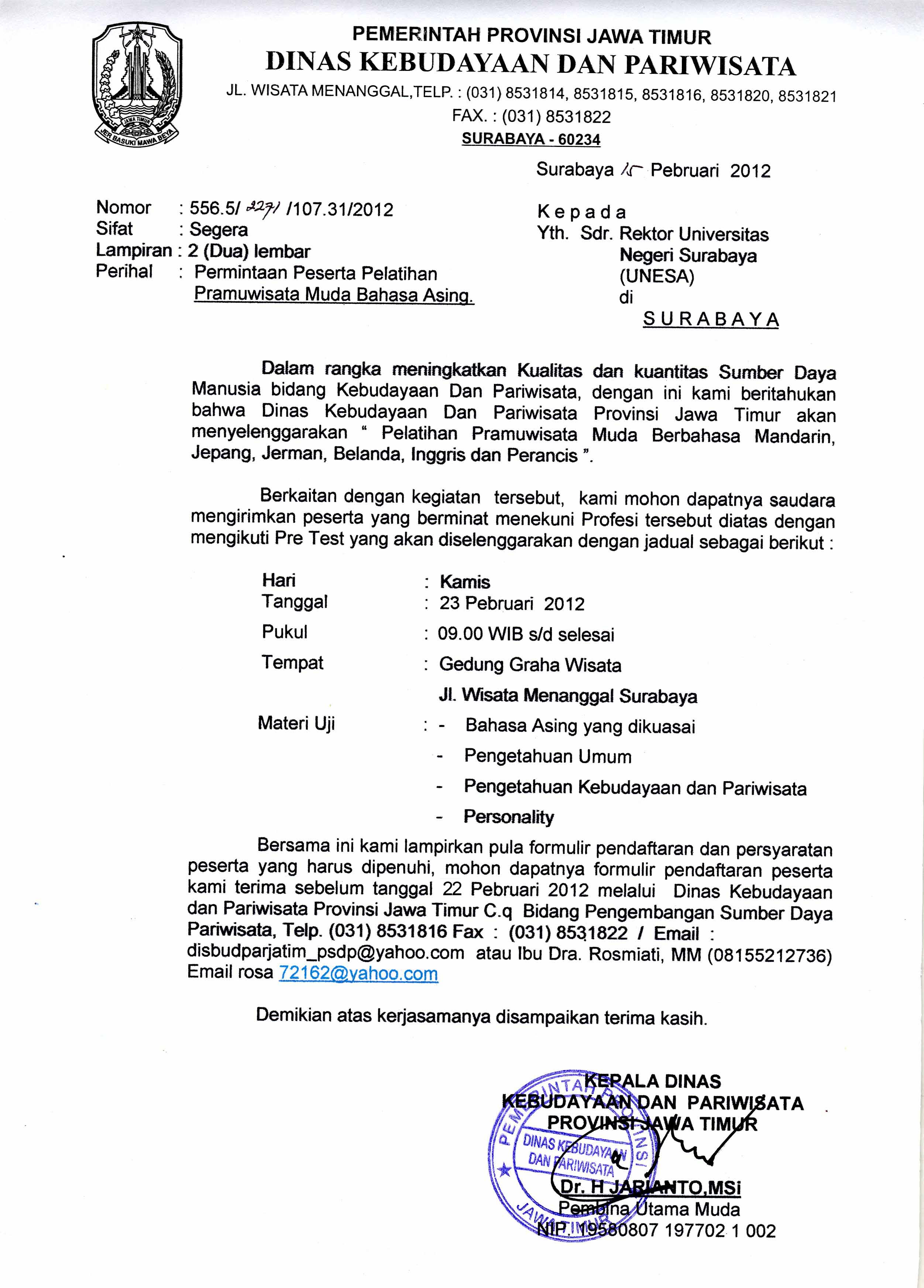 Contoh Surat Uleman Bahasa Bali