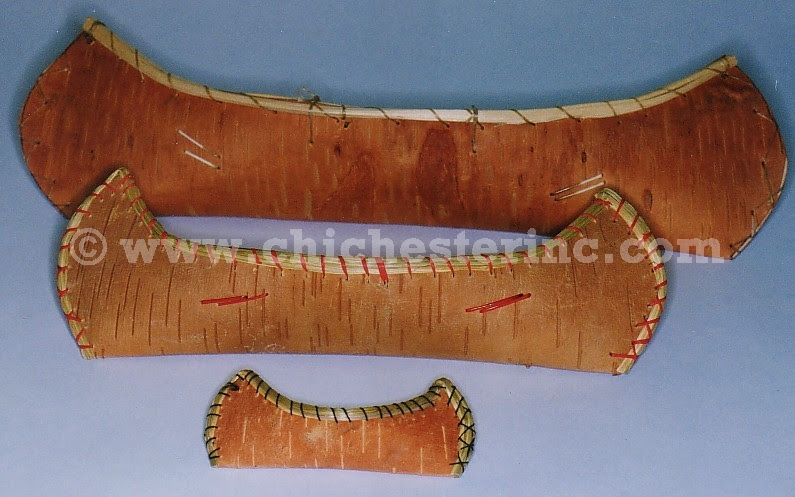 One secret: Model birch bark canoe plans