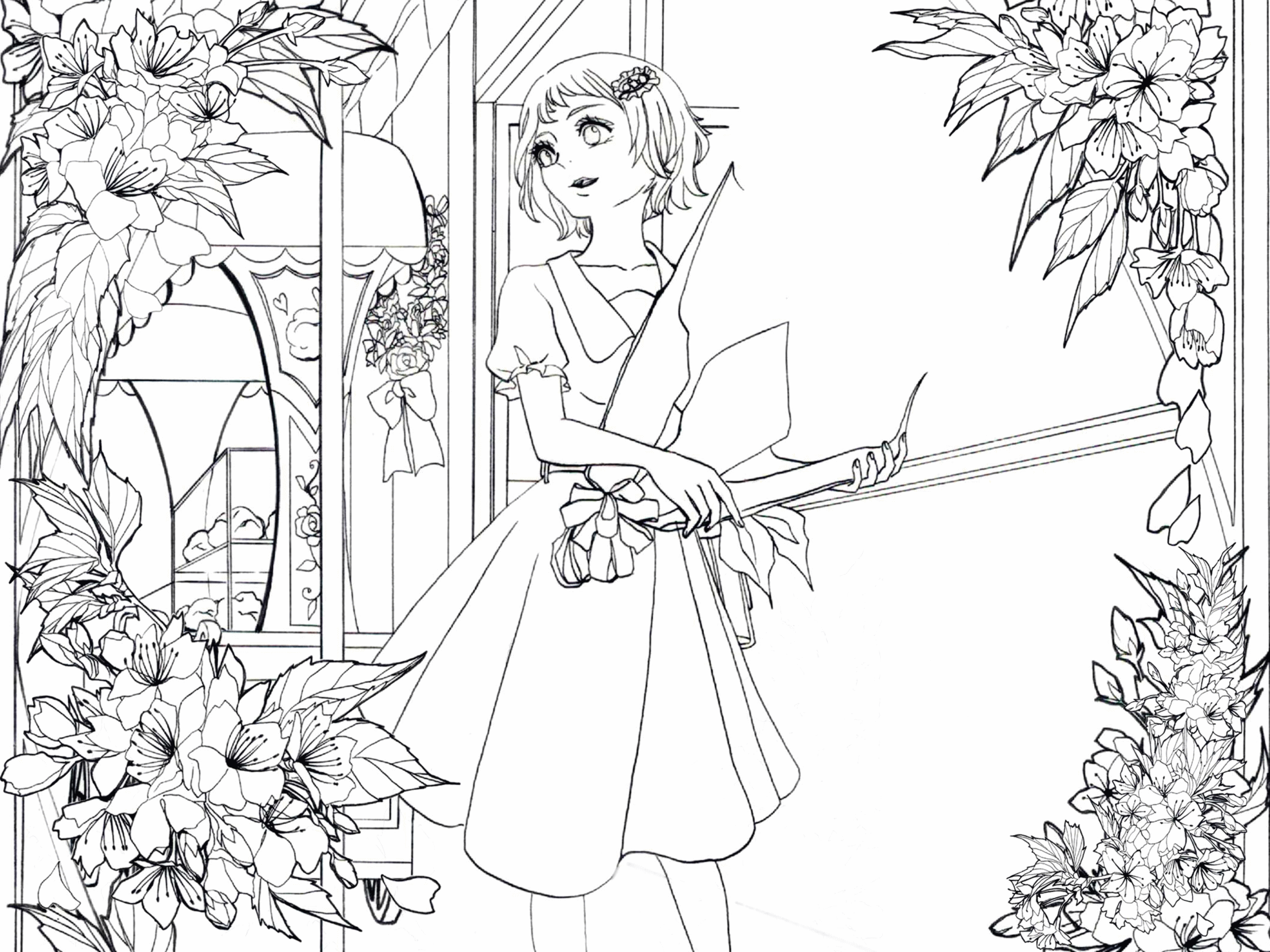 50 素晴らしいイラストレーター 塗り絵 あなたのための着色