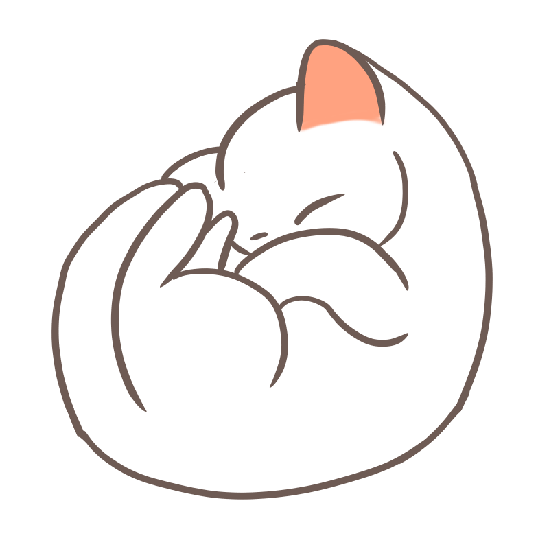 最も選択された 猫 寝る イラスト かわいい Jokioloroblog