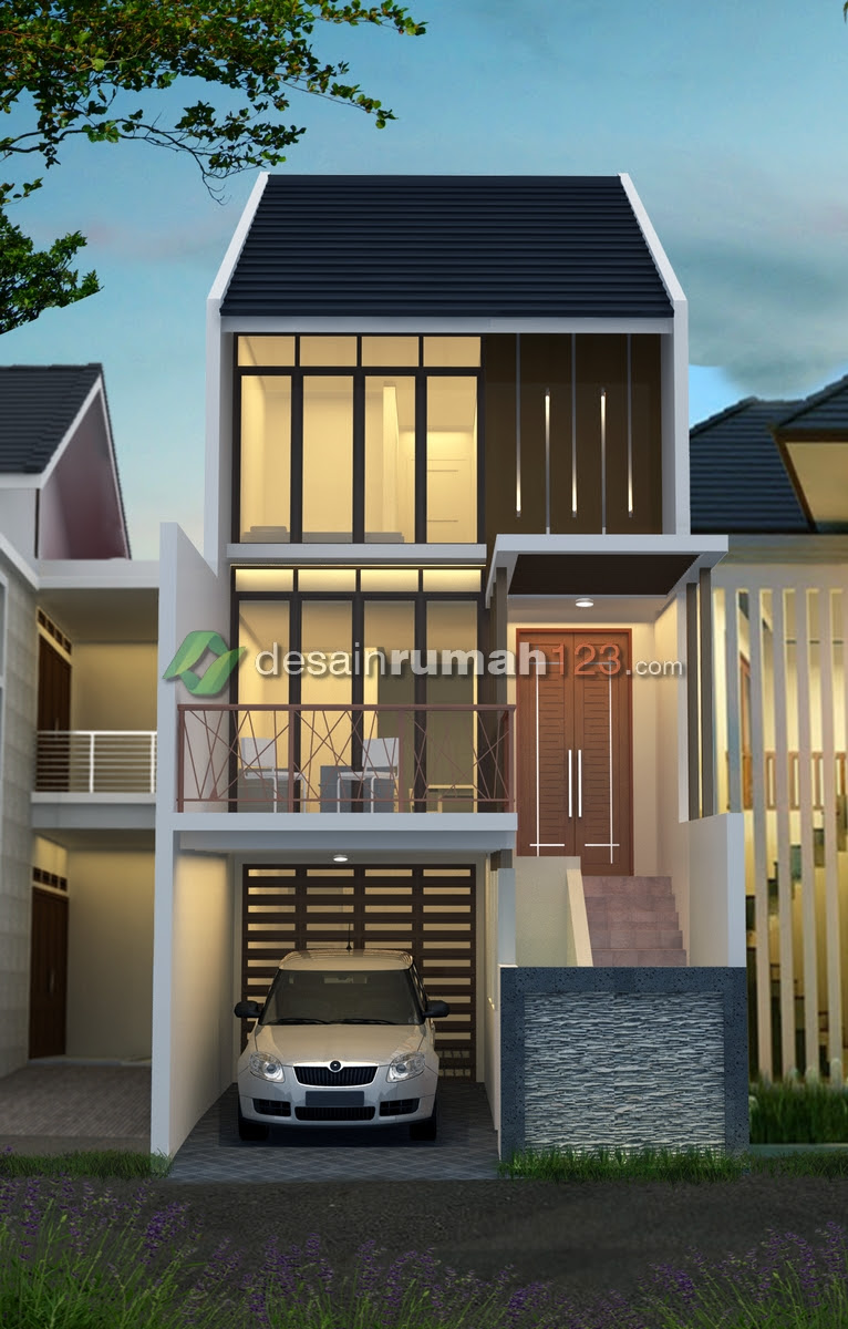Model Rumah Minimalis 3 Atap