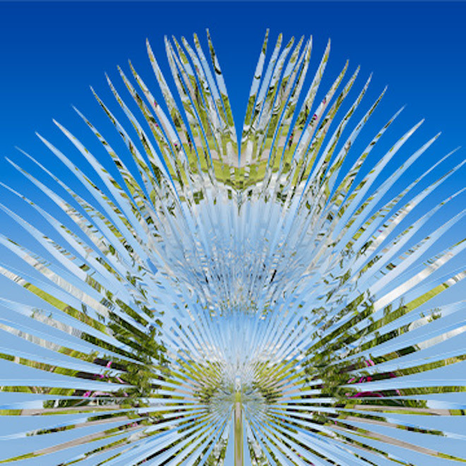 Marc Quinn's glass palm artwork