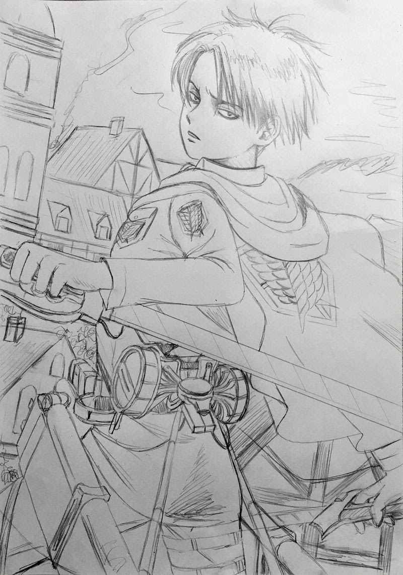 最も欲しかった シャーペン リヴァイ イラスト 鉛筆 Apixtursaev6qg1