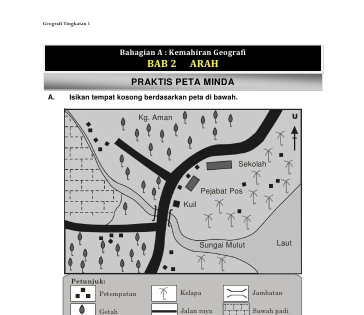 Soalan Geografi Tingkatan 2 Pertengahan Tahun - Gambar Con