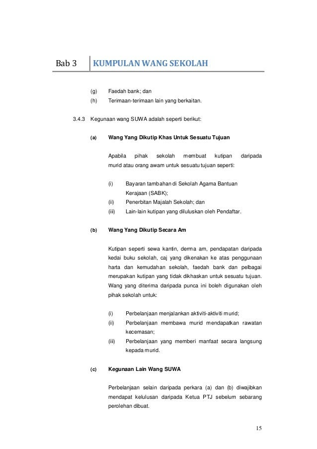 Contoh Surat Rasmi Permohonan Pemulangan Wang - Rasmi B