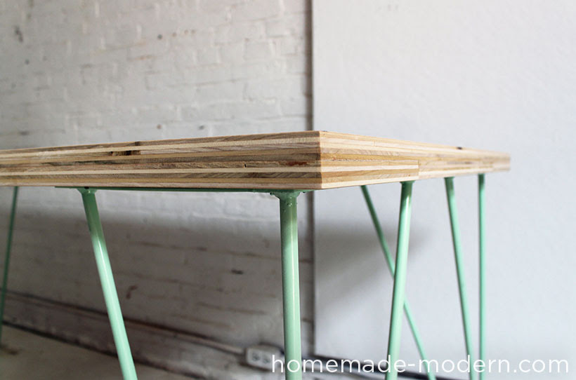 I am about to venture into the land of plywood bending for a project with school. Homemade Modern Ep41 The Easy Diy Table