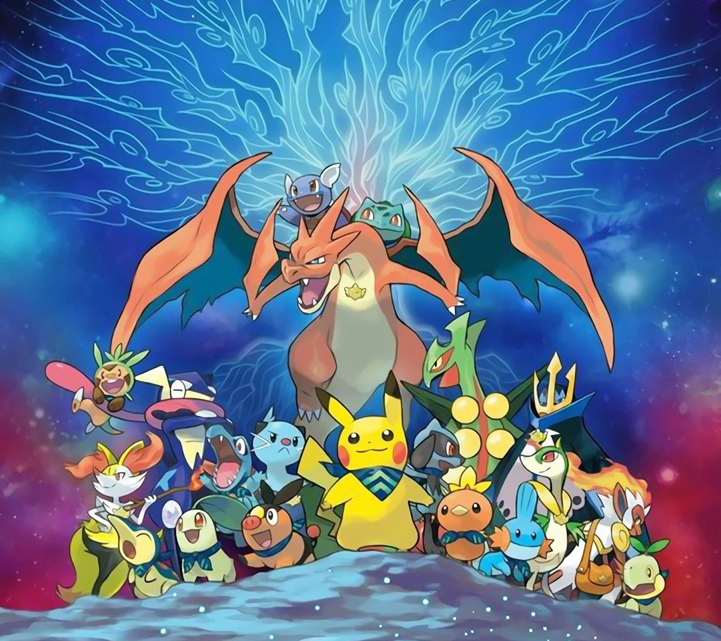 心に強く訴えるポケモン Pc 壁紙 美しい花の画像