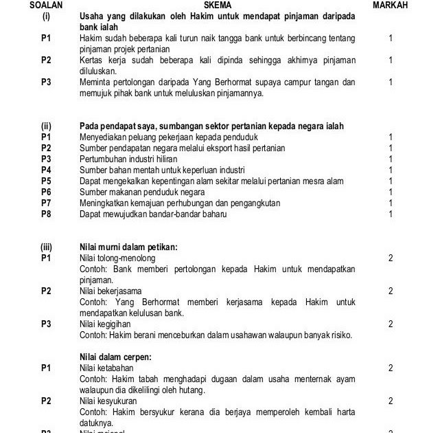 Contoh Soalan Bahasa Melayu Spm Kertas 1 Bahagian B 