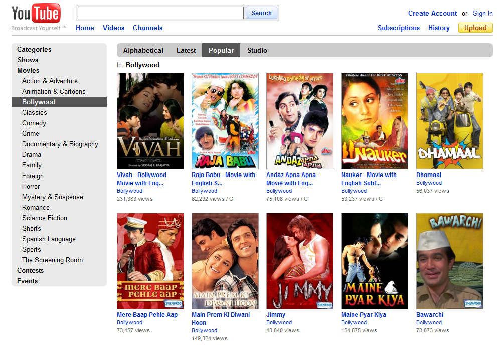 It's aimed at future generations, which can check out what it was like to be alive on. Watch Full Length Hollywood Bollywood Movies On Youtube English Hindi Movies