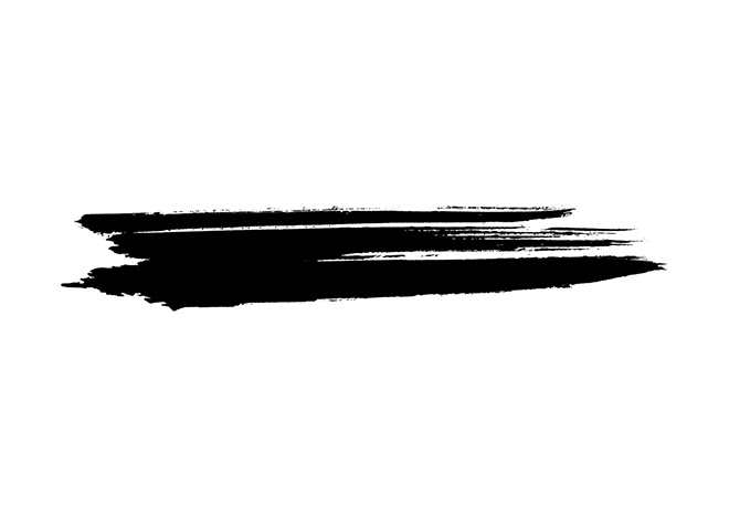 ラブリー筆 ライン 美しい花の画像