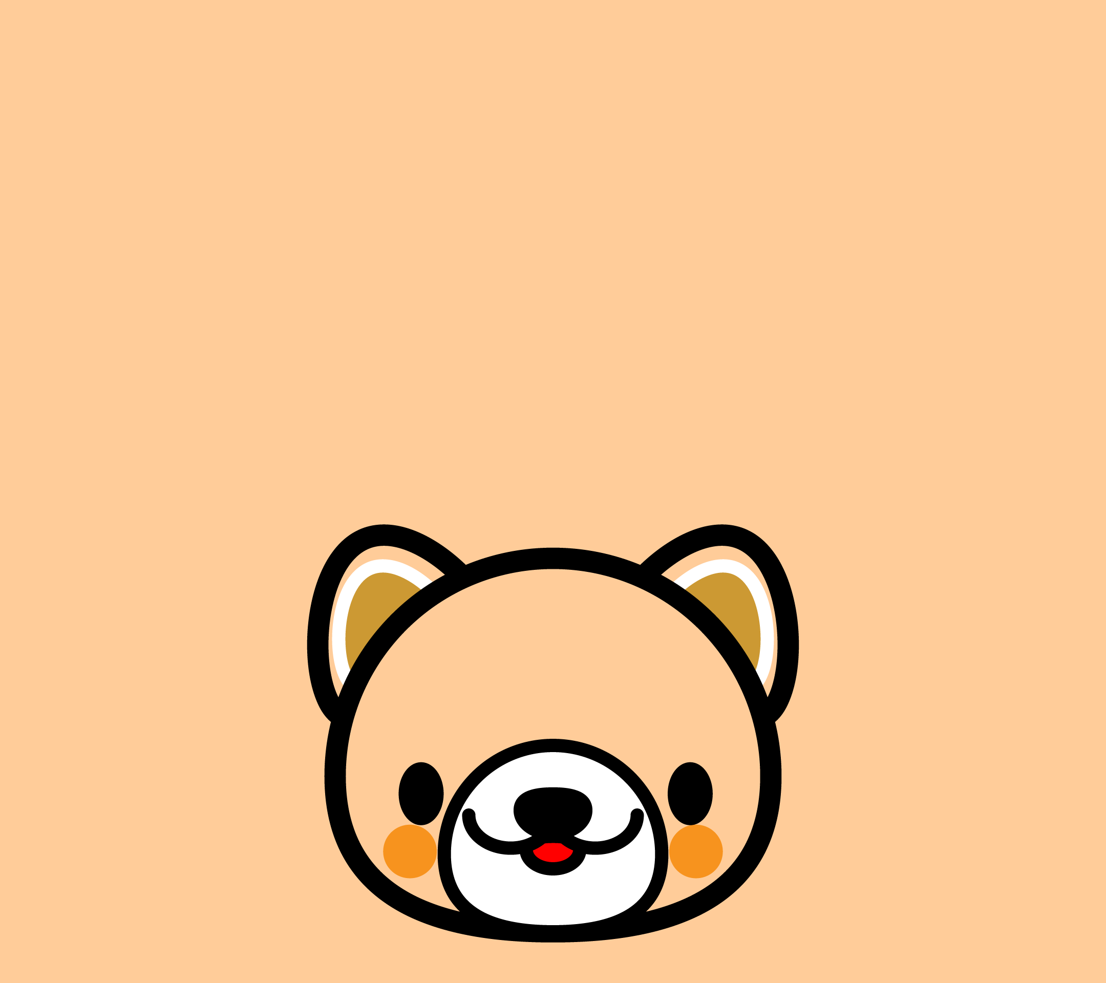 無料イラスト画像 元の犬 イラスト 顔だけ