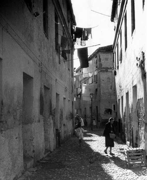 Calle Mina en el Bulto, Huelin, 1950