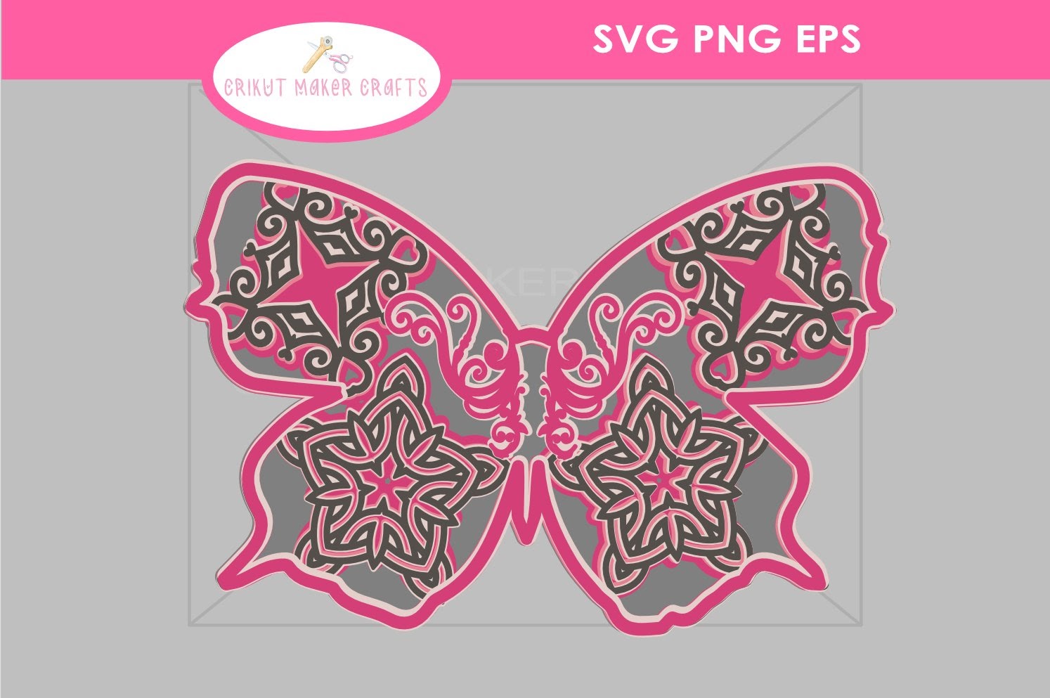 Download Butterfly Multi Layered Svg Free - Free Layered SVG Files ...