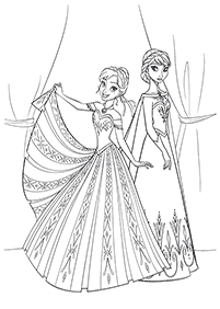 ぜいたくアナと雪の女王 イラスト 無料 イラスト画像