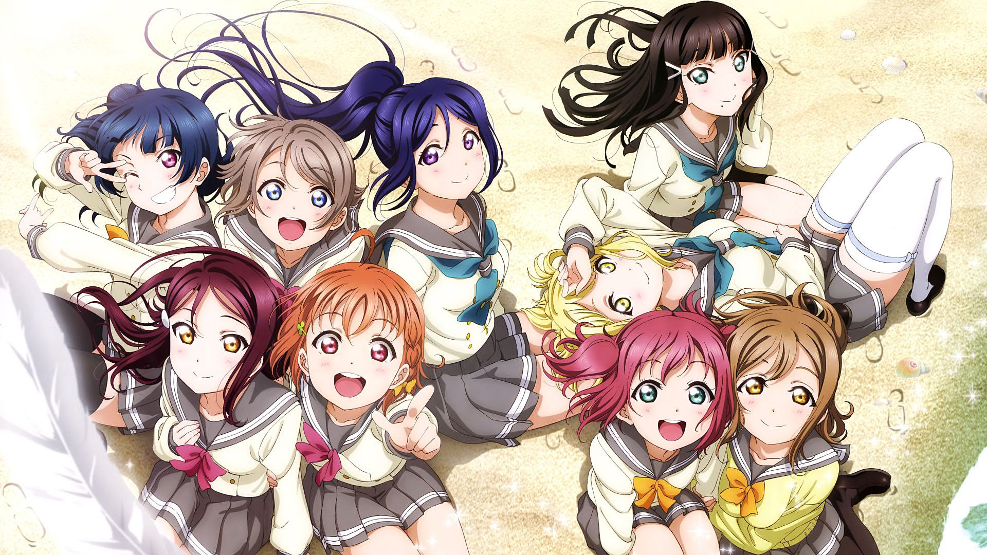 Hd限定aqours 壁紙 最高の花の画像