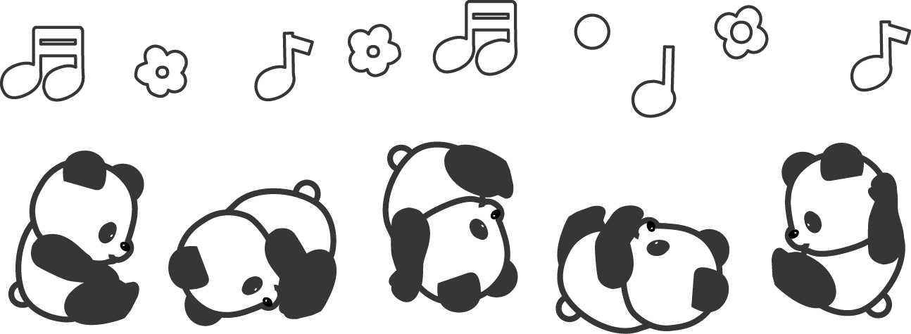 Japan Image 音符 イラスト 白黒