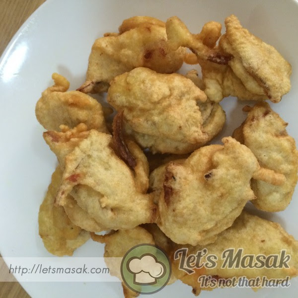 Resepi Cucur Jemput Ikan Bilis - Surasmi J