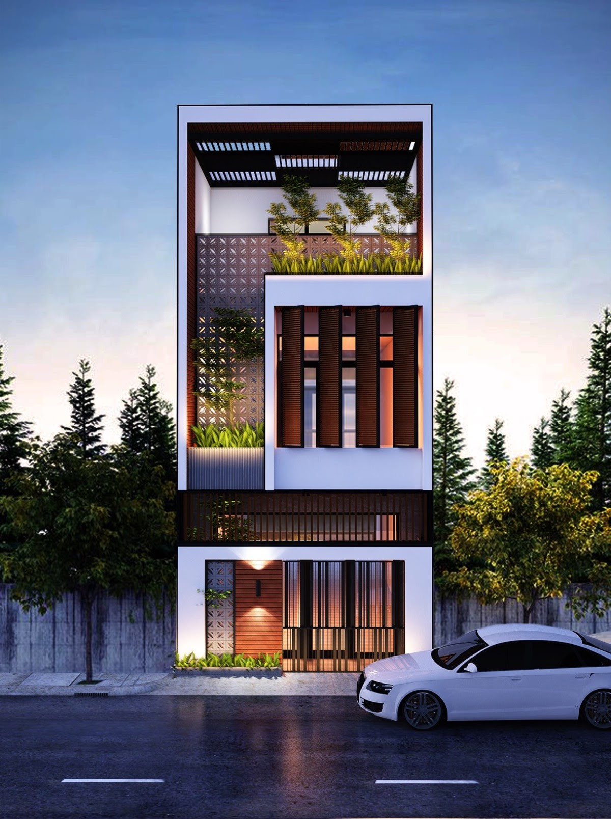 Narrow lot houses are quite rare. 50 Narrow Lot Houses That Transform A Skinny Exterior Into Something Special