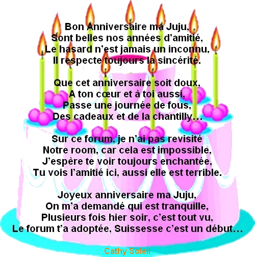 Poeme Anniversaire Texto Temple