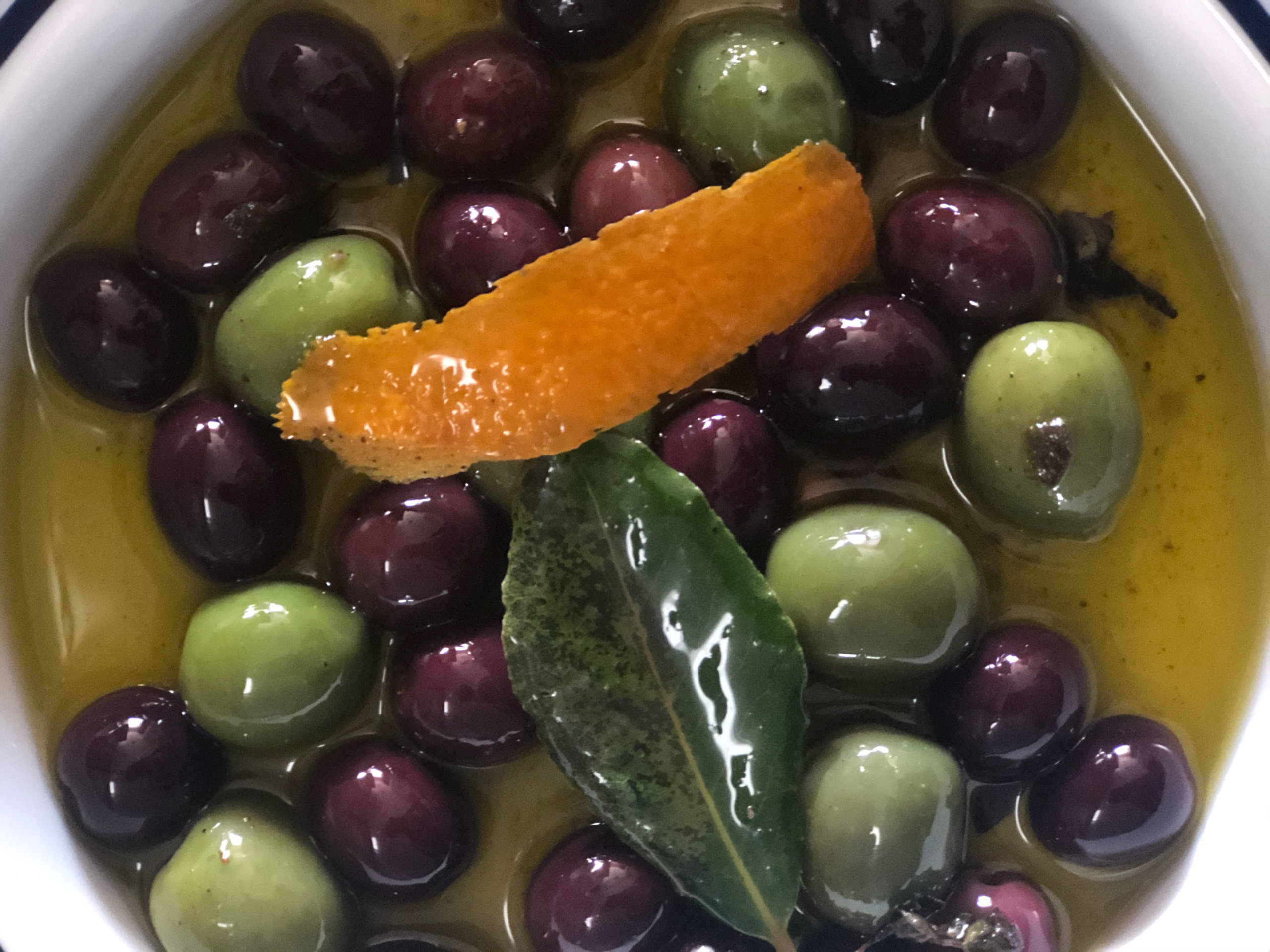Citrus-Marinated Castelvetrano & Gaeta Olives, 8 oz
