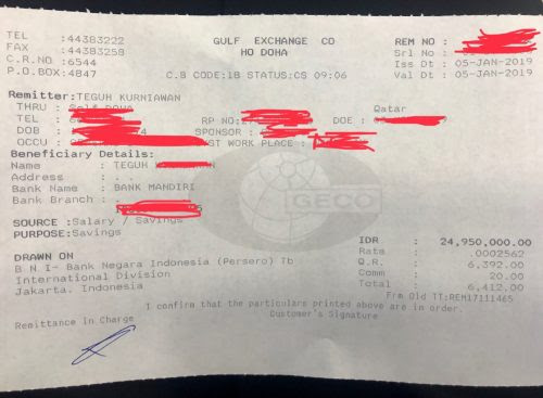 Berapa Lama Transfer Uang Dari Arab Saudi Ke Bank Bri Seputar Bank