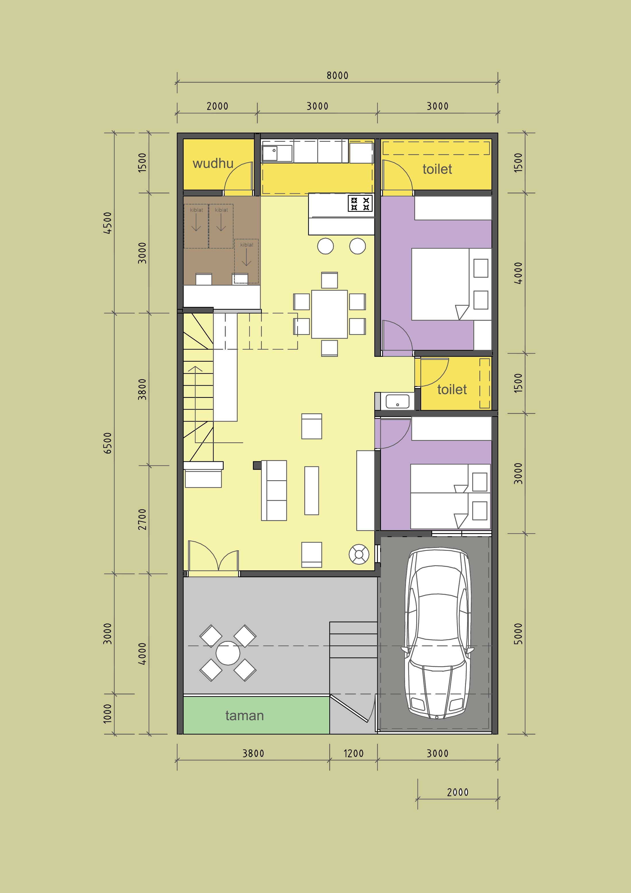 Desain Atap Rumah Bagian Belakang - Contoh Z