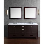 Double Bathroom Vanity Ideas : 24 Double Vanity Ideas To Try In Your Bathroom : This gives a perfect look to the bathroom and is good enough for space management too.