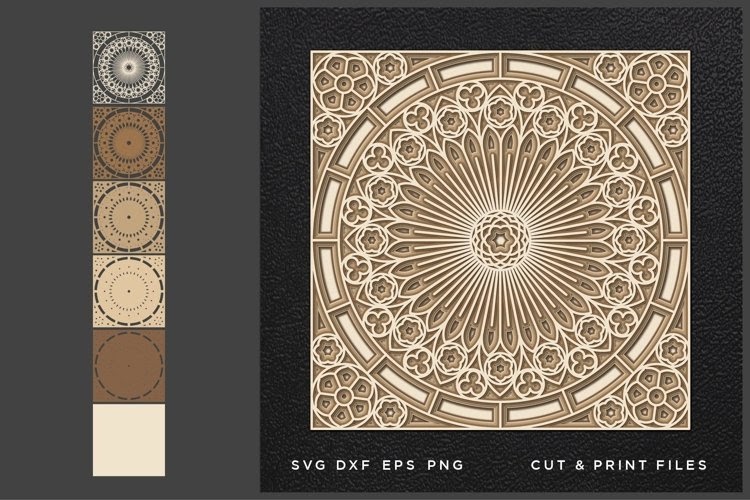 Download Mandala Clock Svg - Free Layered SVG Files