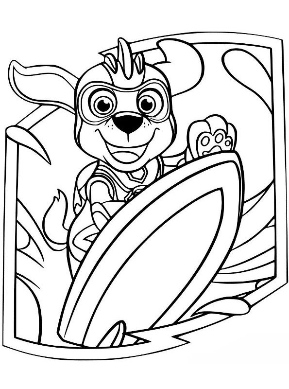 55 printable paw patrol coloring pages. Kids N Fun Com Coloring Page Paw Patrol Mighty Pups Zuma Mighty Pups