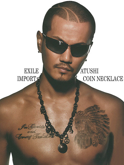 オリジナル Exile あつし 坊主 ガサタメガ