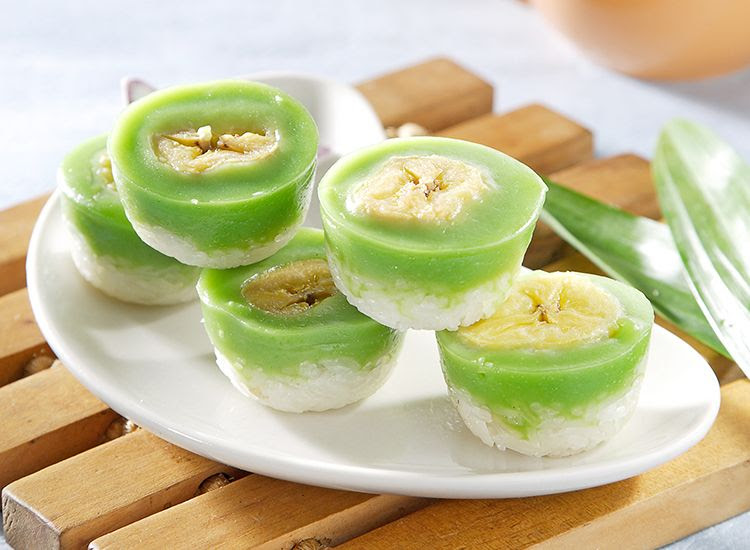 09.13 resep kue no comments. Resep Membuat Ketan Lapis Talam Pisang Kecantikannya Bikin Semua Tergoda Semua Halaman Sajian Sedap