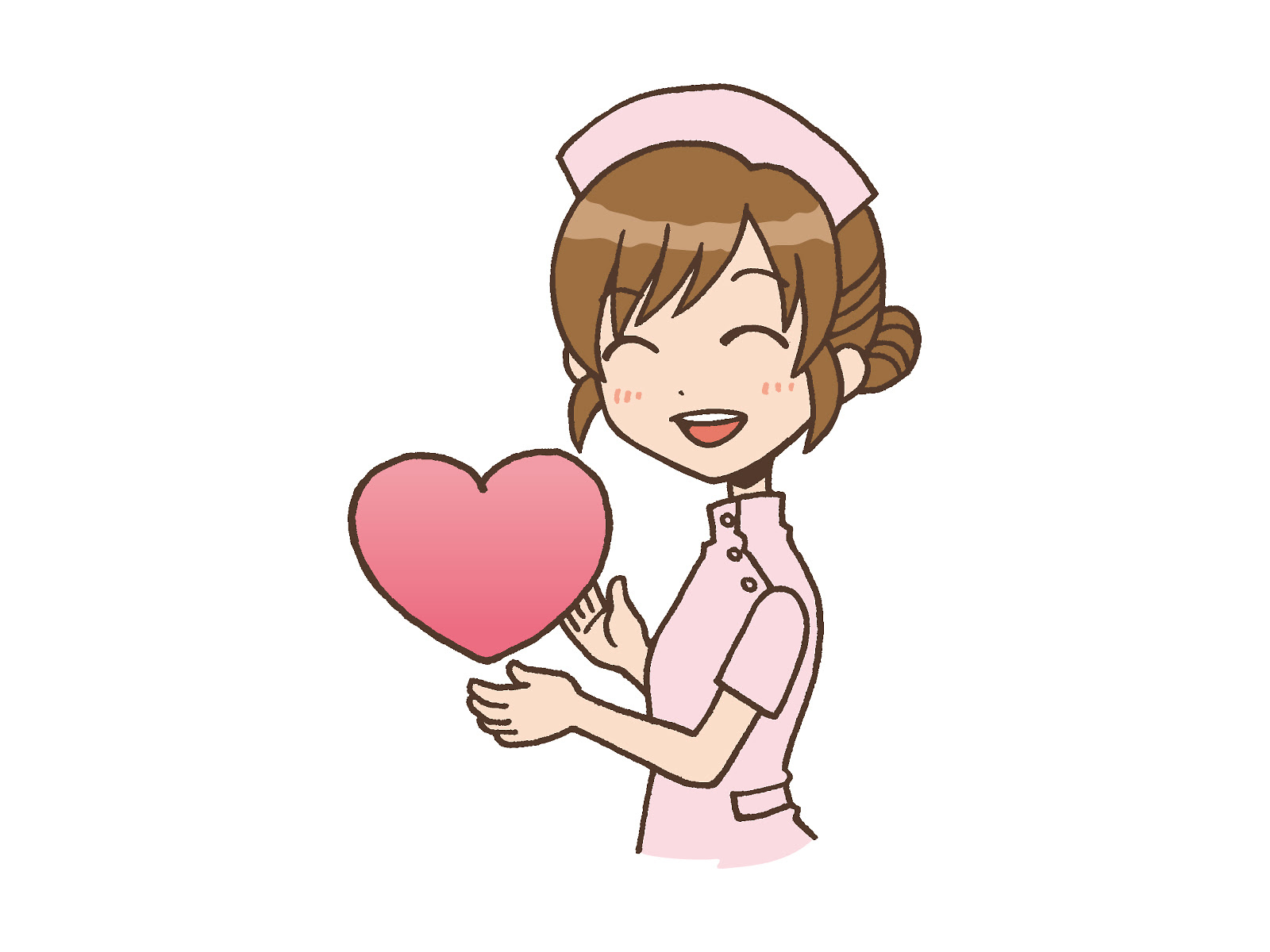 これまでで最高の看護師 イラスト かわいい 美しい花の画像