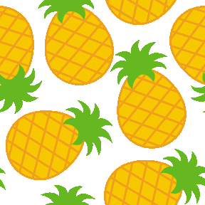 √完了しました！ パイナップル イラスト 無料 かわいい 239887
