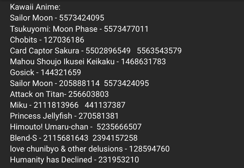 Anime Poster Codes For Bloxburg Instaimage