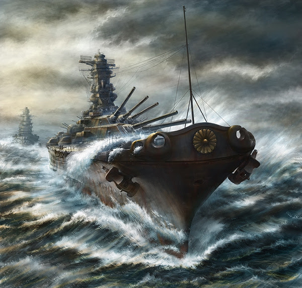 戦艦 大和 イラスト 大和 戦艦 イラスト